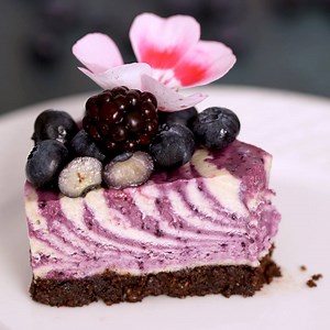 34K views · 1.7K reactions | Raw Vegan Zebra Cake Full recipe: https://bit.ly/2QSJUIf | Home Cooking Adventure | Facebook