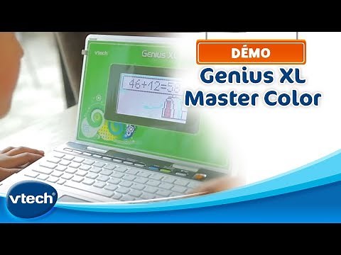 Genius XL Master Color - L'ordinateur couleur 100% bilingue (CP au CM2) | VTech