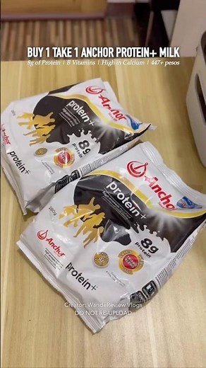 Buy 1 Take 1! Anchor Protein Plus Milk Powder 🥛💪 | High Protein Daily Boost #anchorproteinmilk