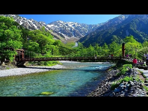 新緑の上高地・4K