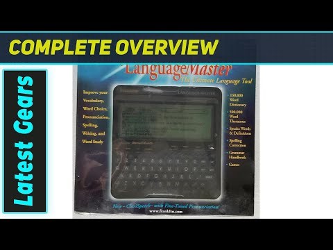 Franklin LM6000b: The Best Portable English Language Master for Students