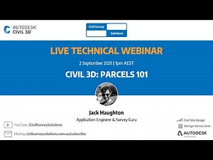 Webinar: Civil 3D Parcels 101