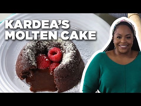 Kardea Brown's Molten Chocolate Cakes | Delicious Miss Brown | Food Network