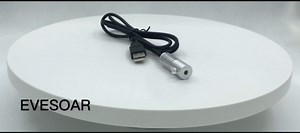 Side Glow Fiber Optic USB Light Source Illuminator Fiber lamp Light Source Guide Fiber LED Light Source 6V Fiber Small Light Source(Green, 3mm)