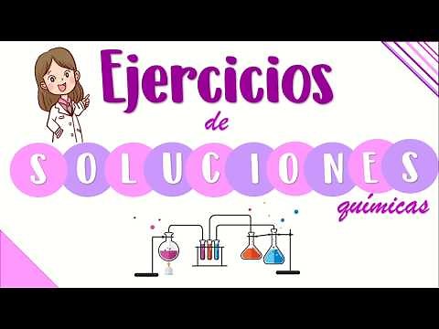 Solved exercises on chemical solutions - STEP BY STEP
