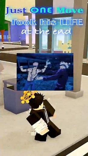 Gojo vs Sukuna with Custom Skillset #roblox #jjs #jujutsushenanigans