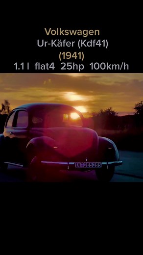 Classic Volkswagen Beetle Kdf 41 | TikTok