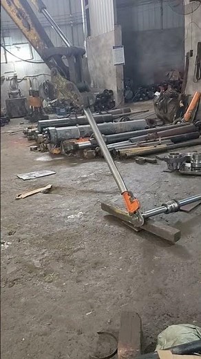 How to Disassemble a STUCK Mini Excavator Hydraulic Cylinder