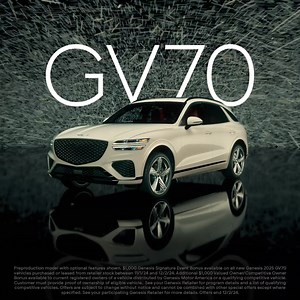 753 reactions · 18 comments | Discover the details of GV70 and for current or competitive owners get up to $2,000 Bonus. | Genesis USA | Facebook