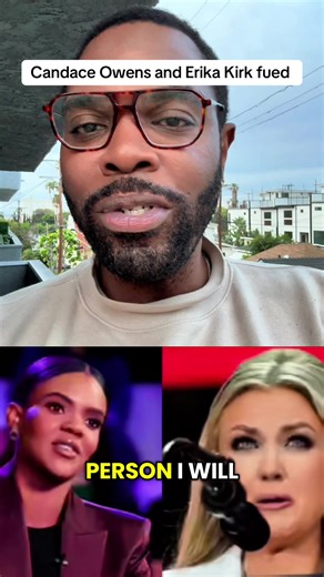 Candace Owen’s has been single handedly tryjng to take down Erika Kirk since Charlie’s death, being so close to charlie and turning point USA Candace has a lot of insider information and this has been the best thing about bhm #candaceowens #erikakirk