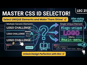CSS ID Selector in Hindi | # Symbol ka Power Explained | Mission BTech | Lec 21