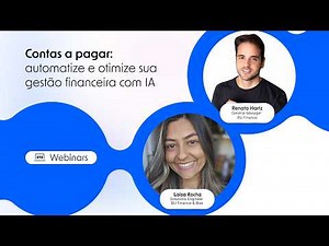 Contas a pagar: automatize e otimize sua gestão financeira com IA | Pipefy Webinar