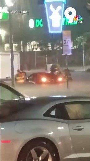 Flash floods slam El Paso: streets submerged, cars stranded as emergency crews respond