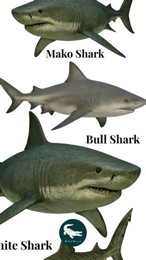 Freshwater or ocean… it doesn’t matter 👀🌊 Bull Shark: The Unpredictable Enforcer 🦈🔥