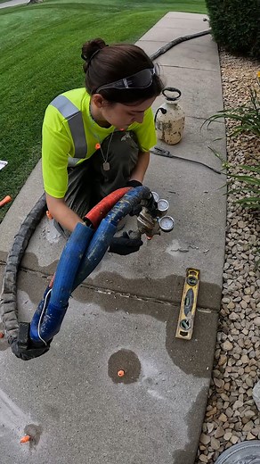 3 Signs Your Concrete Is Sinking If you’re seeing gaps, dips, or water pooling around your concrete — it’s probably sinking. Here’s how to spot the early warning signs before it becomes a bigger (and more expensive) problem. 1. Visible Gaps or Separation Gaps between slabs, steps, or the house foundation Doors or garage entries no longer lining up smoothly Early indicator that the soil beneath has washed out or compacted Why it matters: Those gaps grow over time — and so does the cost to fix the