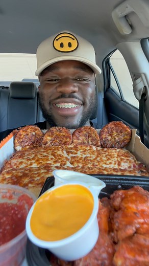 Sulie on Instagram: "Little Caesars Pizza MUKBANG #viral #pizza #asmr #mukbang"