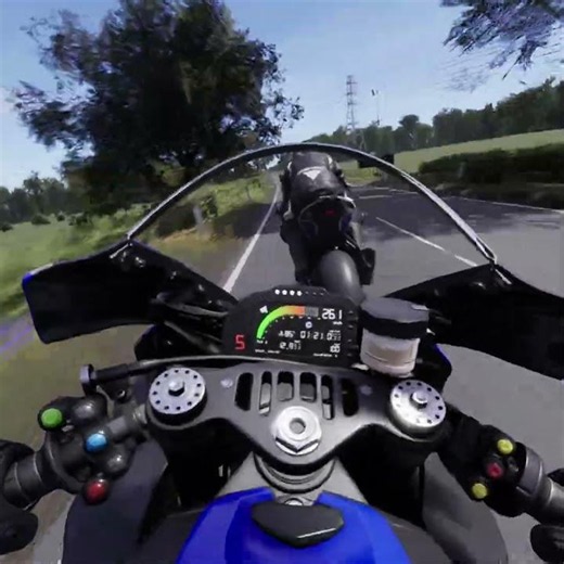 Yamaha R1M| Flat Out 💀 #yamaha #yzfr1m #ride5