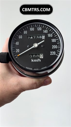 The rare Honda GL1000 LTD deserves more than a wipe and polish. This set was fully stripped, cleaned, re-lubricated, needle damping restored, odometer preserved, glass re-coated and the housings brought back to factory finish. Ready for decades of use again. Interested in having yours done Message me or visit my website. #HondaGL1000 #GL1000LTD #Goldwing #GoldwingRestoration #VintageHonda #ClassicHonda #ClassicMotorcycle #MotorcycleRestoration #GaugeRestoration #Speedometer #Tachometer #CBMTRS #