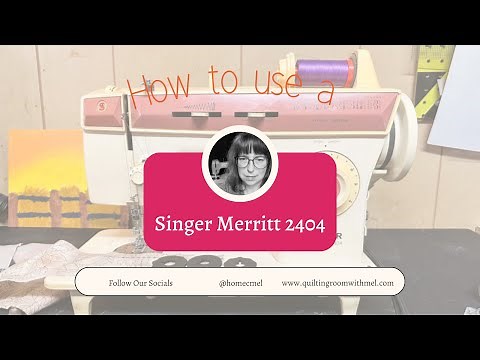 Singer Merritt 2404