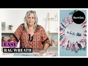 Quick and Easy Rag Wreath