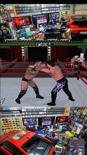 WWF World Wrestling Attitude PS1 PSX unboxing & gameplay SK CZ