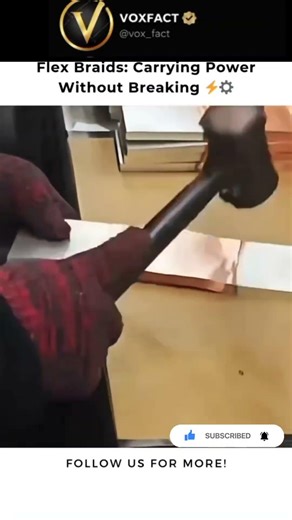 ​High-Voltage Power! ⚡ How Flexible Copper Braids are Made