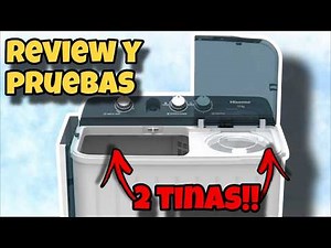 HISENSE WSA1301P WASHING MACHINE - REVIEW AND WASHING TESTS