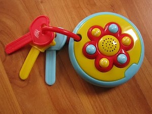 Carousel Baby Car Keys Toy – Sound Effects & Flash Light | Interactive Toy for Babies