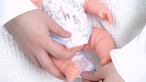 Mother Love Interactive Baby Doll, 15 Inches Potty Training Doll, Baby Doll That Pees with Drinking,Baby Dolls That cry,with Feeding Toy, for 3+ Year Old Girls and Boys Gifts, Pretend Play