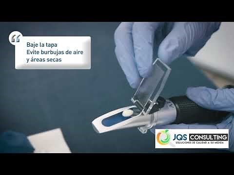 REFRACTOMETER - How to use a refractometer