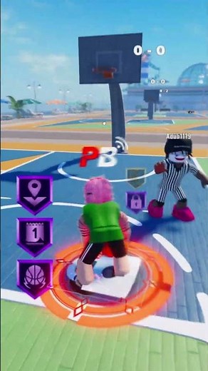 this broken build in playground basketball! 🔥 | #roblox #playgroundbasketball
