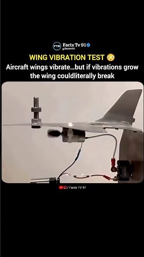 Why Aircraft Wings Must Control Vibrations 😳