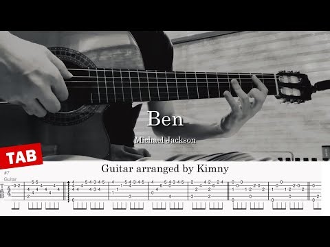 [ TAB ] Ben - Michael Jackson | Fingerstyle Guitar Cover