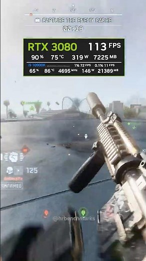 RTX 3080 destroys Redsec Gauntlet in Battlefield 6 at 1440p High with DLSS 4.5 Preset M