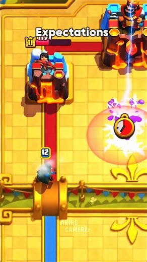 Bro's Expections are high 💀 #shorts #clashroyale