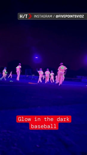 Would you try glow in the dark baseball? (📽: IG/fivepointsvidz) | TSN