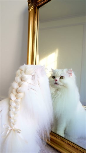 The Adorable Angora Cat with Cloud-Like Fur and a Gentle Soul