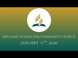 Sinai Seventh Day Adventist Church Live Stream !!