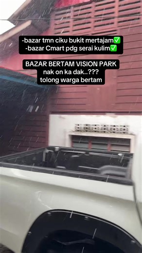 Update update hujan lebat #rain #storm #water