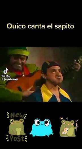 Kiko cantando Me encontré un sapito