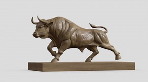 Bull - Download Free 3D model by leofinearts