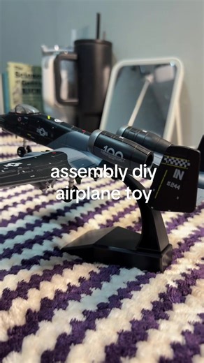 assembly airplane toy #toys #diy #minecraft