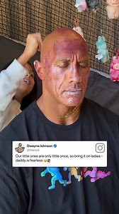 732K views · 8.3K reactions | Dwayne Johnson really said "you're welcome" for the girl dad content.  (: Instagram) | E! News | Facebook