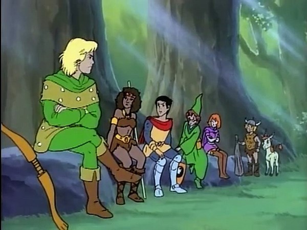 Dungeons & Dragons 05 In Search of the Dungeon Master, Action Adventure Fantasy, animation, ダンジョンズ&ドラゴンズ アニメーション