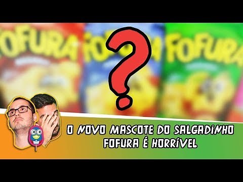 The new mascot of the snack food Fofura is horrible