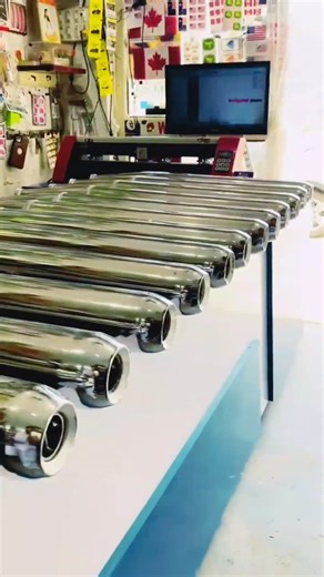 New silencer stock for splendor modification.