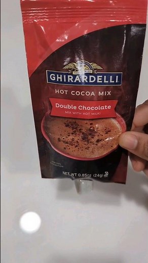 Ghirardelli Hot cocoa mix ☕🍫 #ghirardelli #cocoa #hot coffee #oregon