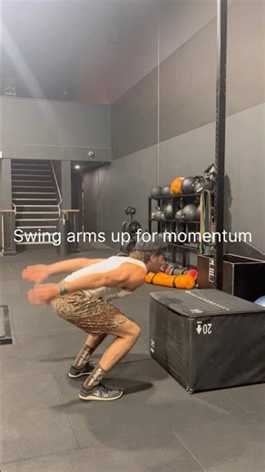 Basic Box Jump w/soft lading demo for client