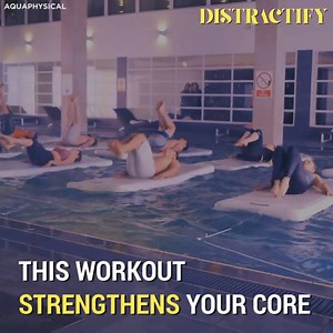 This water workout seems INTENSE! (via AquaPhysical) | Distractify