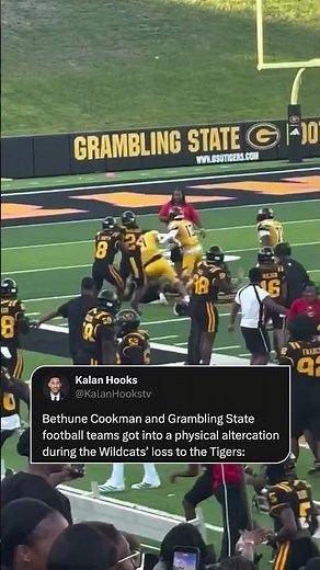 Fight breaks out at CFB game 😳